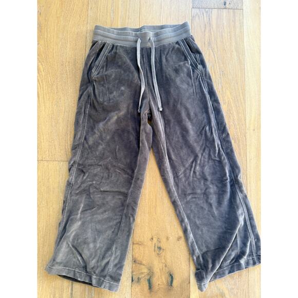 Pact Velour Lounge Set Organic Cotton Women's Small Purple Gray Sweatshirt - Picture 3 of 12